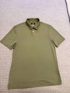 Alfani Men'Small Polo Shirt in Green Size Small Like New